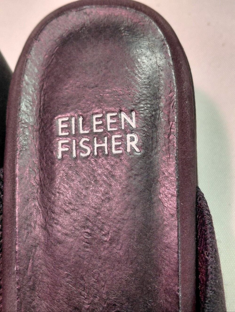 Eileen Fisher Black Gest Knit Block Heel Pointed Toe Mules NWOB Size 8M - Picture 3 of 8